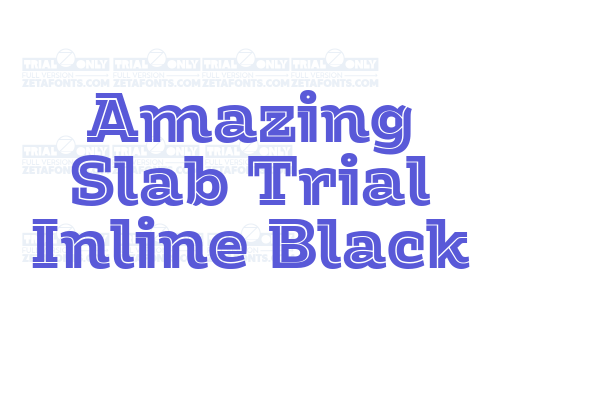 Amazing Slab Trial Inline Black