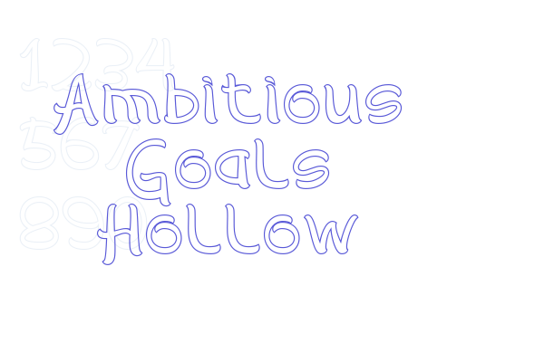 Ambitious Goals Hollow