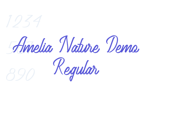 Amelia Nature Demo Regular