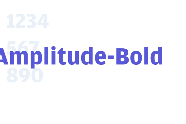 Amplitude-Bold