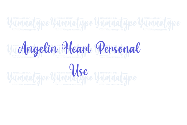 Angelin Heart Personal Use