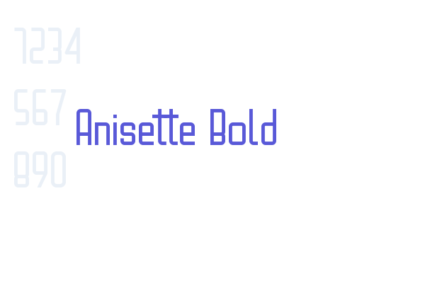 Anisette Bold