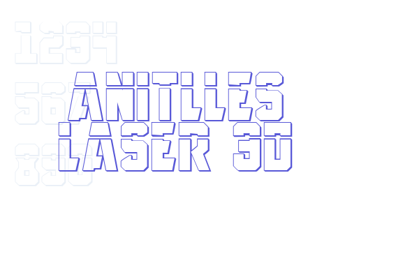 Anitlles Laser 3D