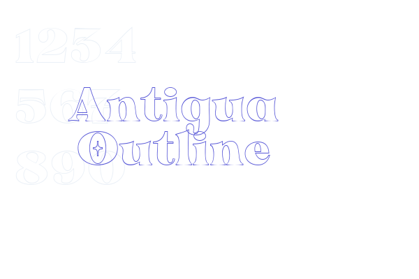 Antigua Outline