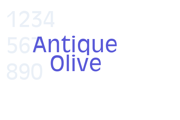 Antique Olive