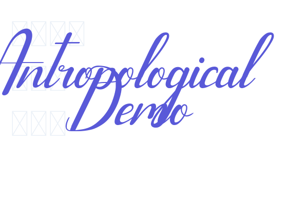 Antropological Demo