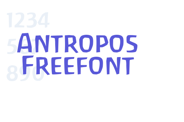 Antropos Freefont