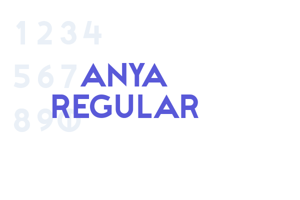 Anya Regular