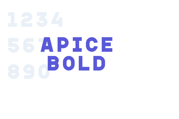 Apice Bold