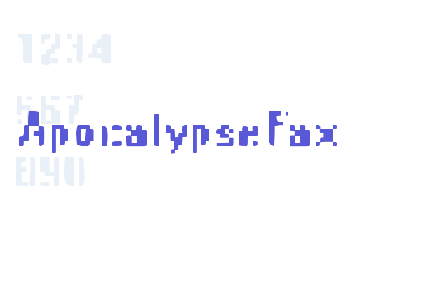 ApocalypseFax