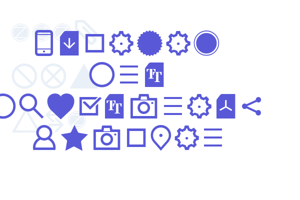 Aquawax Pro Pictograms Regular