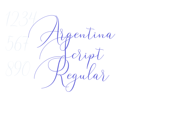 Argentina Script Regular