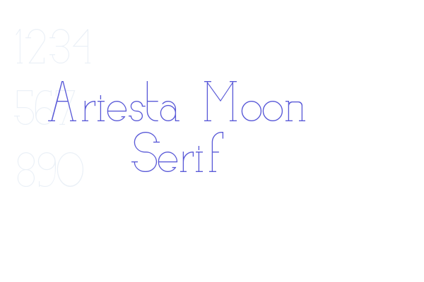 Ariesta Moon Serif