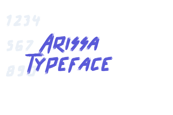 Arissa Typeface