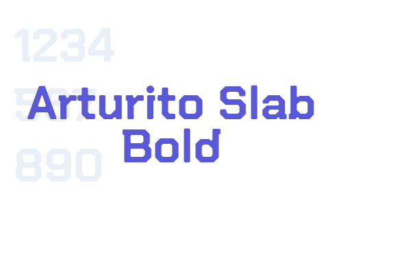 Arturito Slab Bold