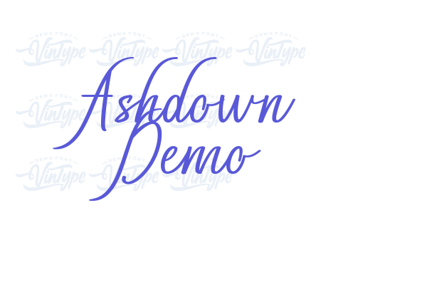 Ashdown Demo