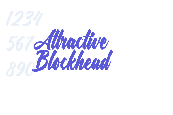 Attractive Blockhead