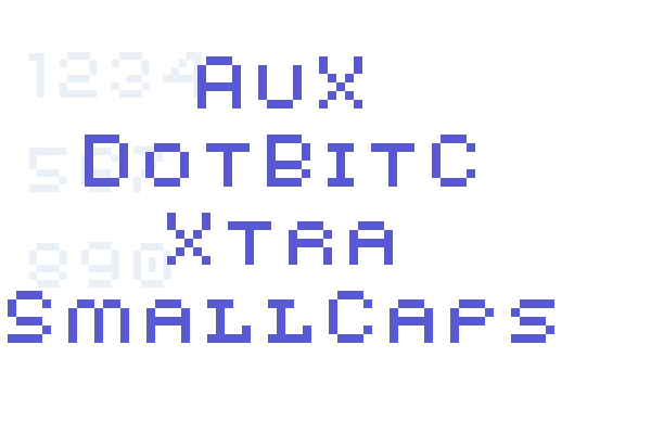 AuX DotBitC Xtra SmallCaps