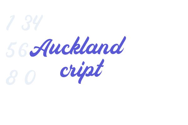 Auckland Script