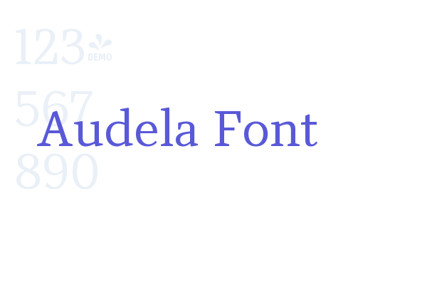 Audela Font