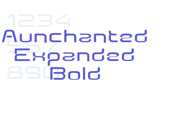 Aunchanted Expanded Bold