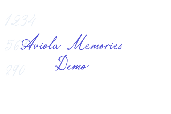 Aviola Memories Demo