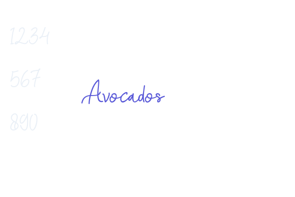 Avocados