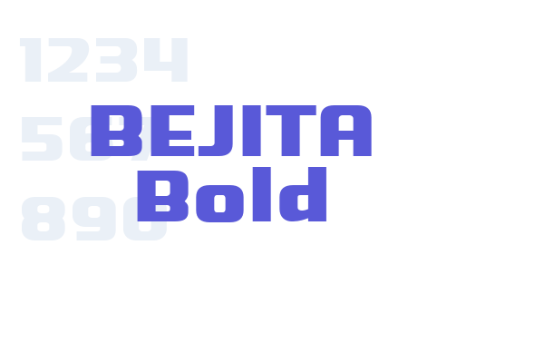 BEJITA Bold