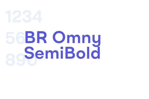 BR Omny SemiBold