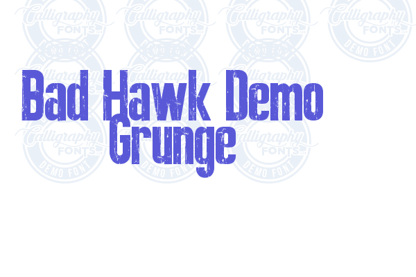 Bad Hawk Demo Grunge