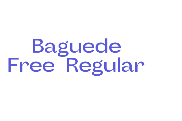 Baguede Free-Regular