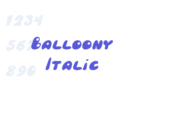 Balloony Italic