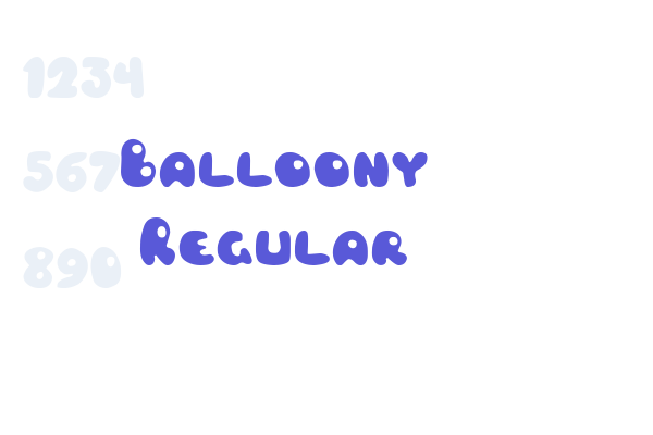 Balloony Regular