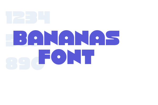 Bananas Font