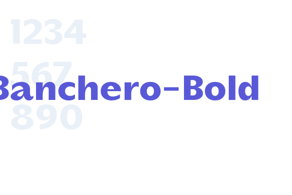 Banchero-Bold