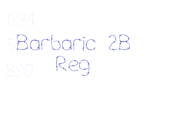 Barbaric 2B Reg