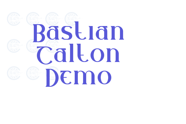 Bastian Calton Demo