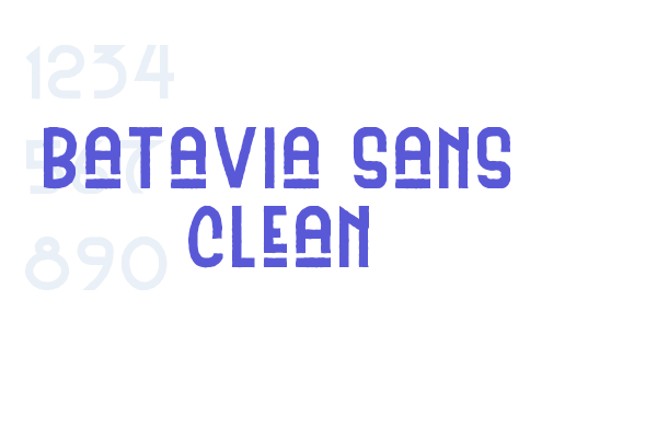 Batavia Sans Clean