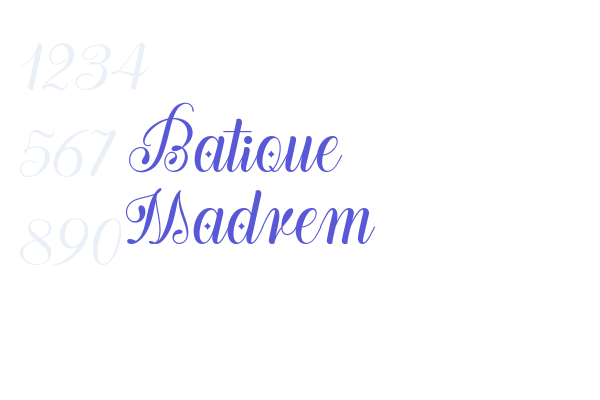 Batique Madrem