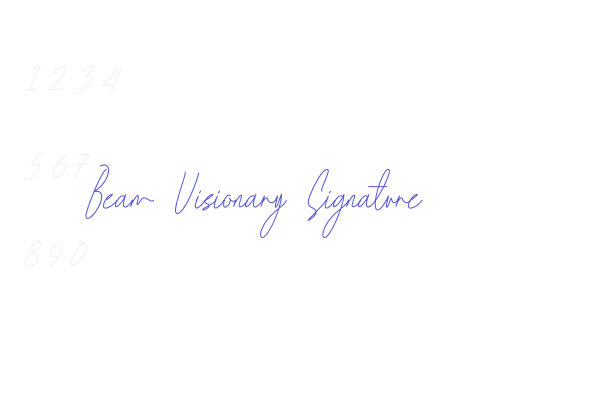 Beam Visionary Signature