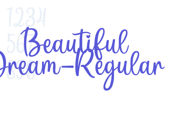 Beautiful Dream-Regular