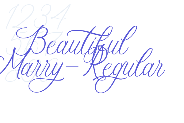 Beautiful Marry-Regular