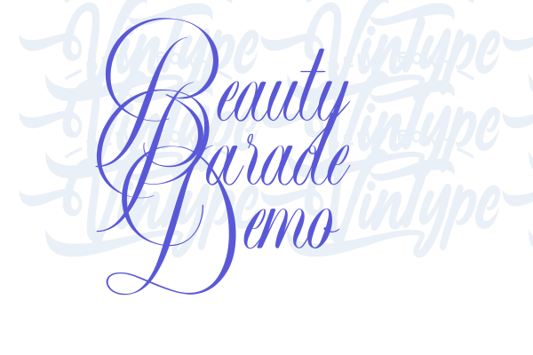 Beauty Parade Demo