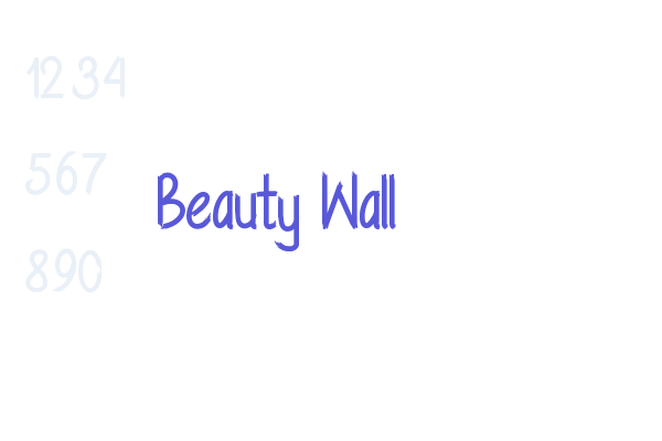 Beauty Wall