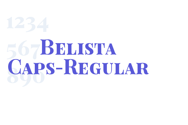 Belista Caps-Regular