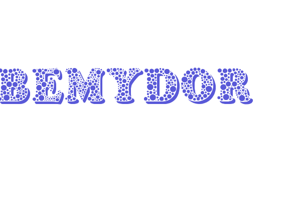 Bemydor font download