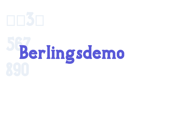 Berlingsdemo