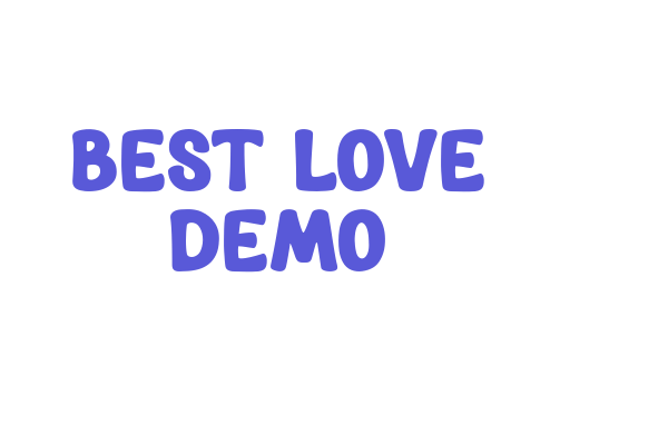 Best Love DEMO