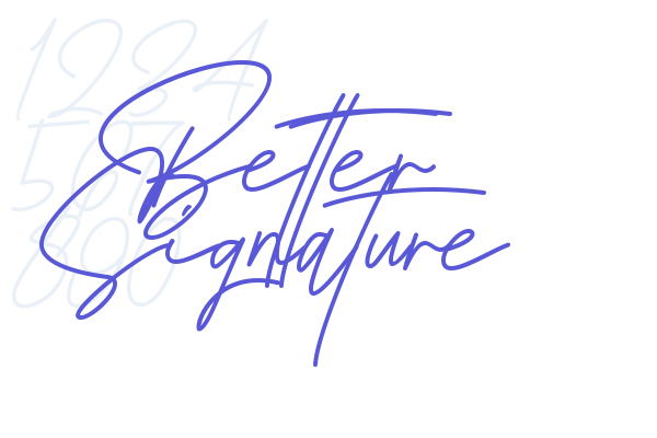 Better Signature