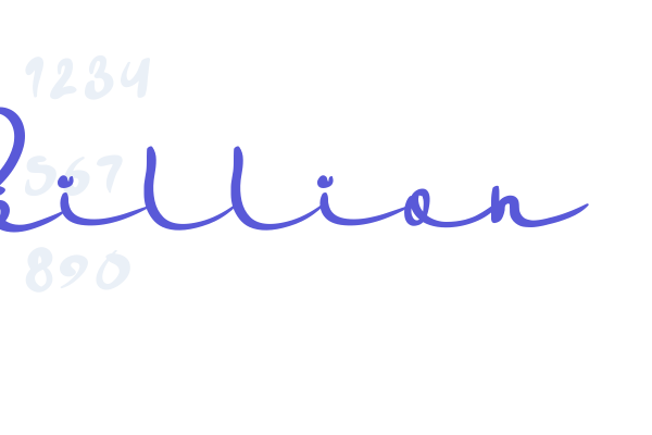 Billion font download